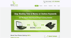 Desktop Screenshot of bionicclick.com
